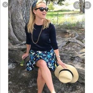 NWT Draper James Floral A-Line Skirt